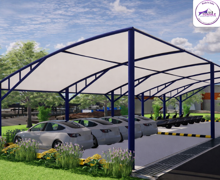 Tensile Structure Manufacturer in Delhi - Commercial Project