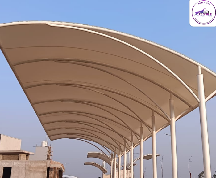 Tensile Structure Installation Project in Delhi